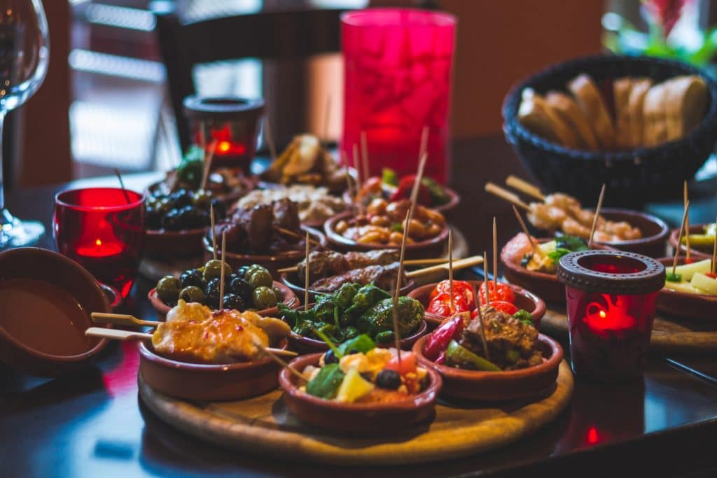 Plat de Tapas dans un bar